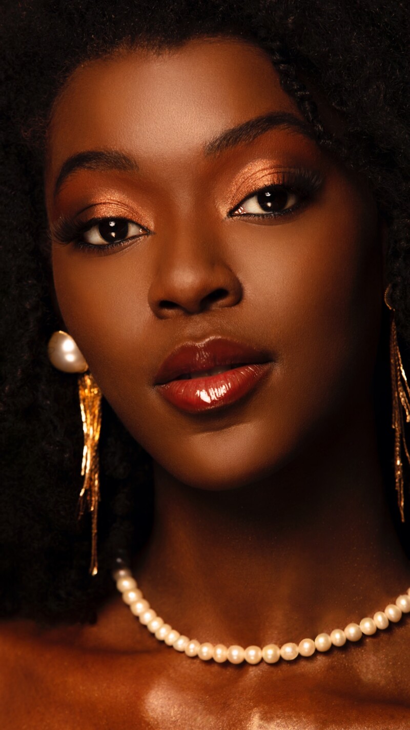 Maquillage peau noire